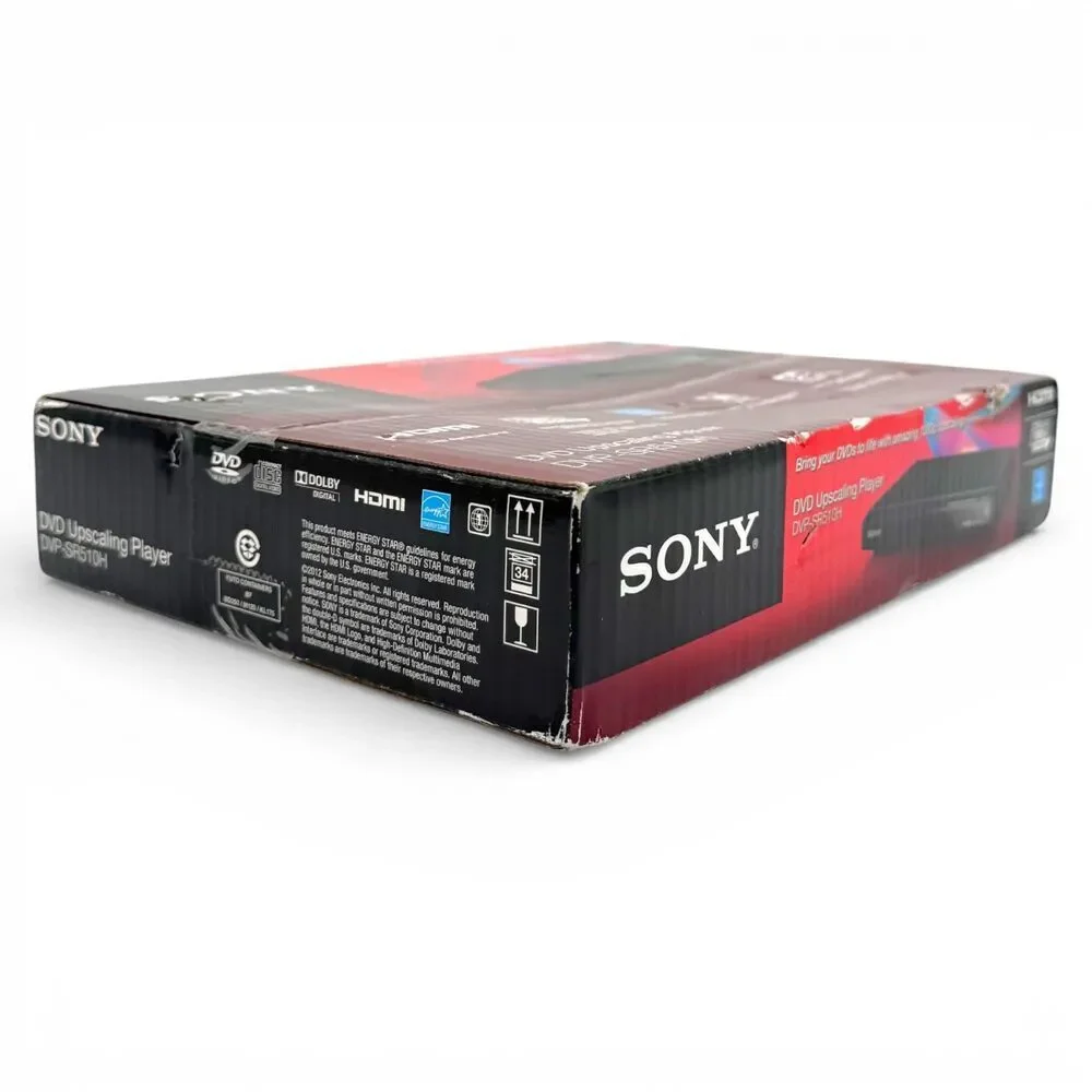 NEW Sealed Box Sony DVD 1080P Upscaling Player DVP-SR510H